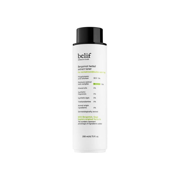 Bergamot Herbal Extract Toner 200 Ml