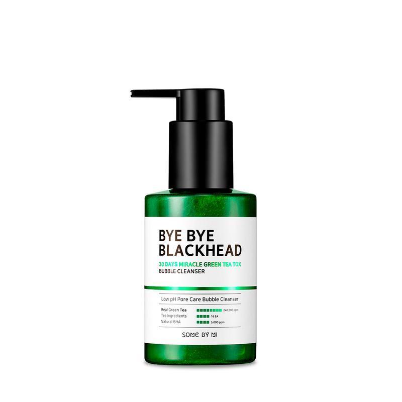BYE BYE BLACKHEAD 30 DAYS MIRACLE GREEN TEA TOX BUBBLE CLEANSER 120g
