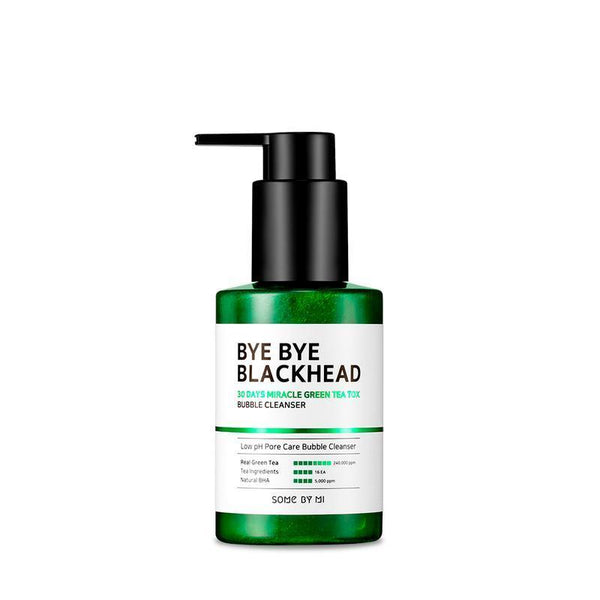 BYE BYE BLACKHEAD 30 DAYS MIRACLE GREEN TEA TOX BUBBLE CLEANSER 120g