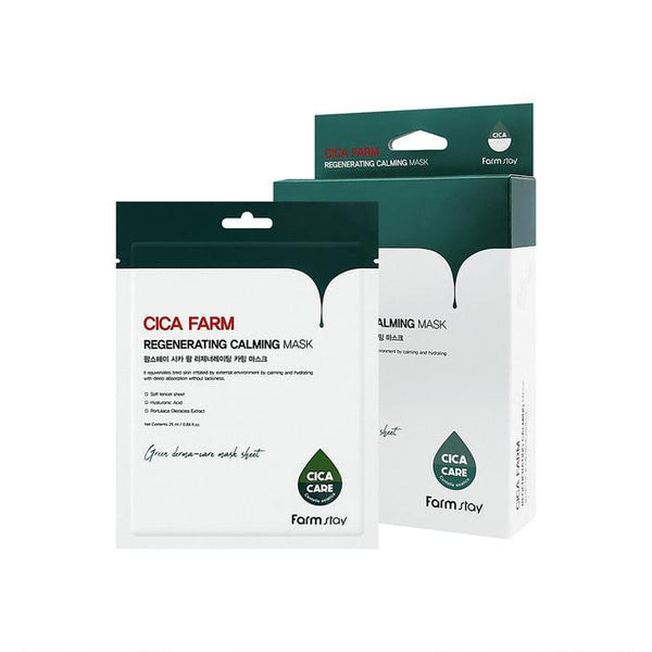 Cica Farm Regenerating Calming Mask 25ml 10pcs