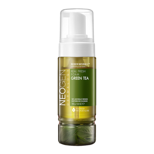 DERMALOGY REAL FRESH FOAM CLEANSER GREEN TEA 160G