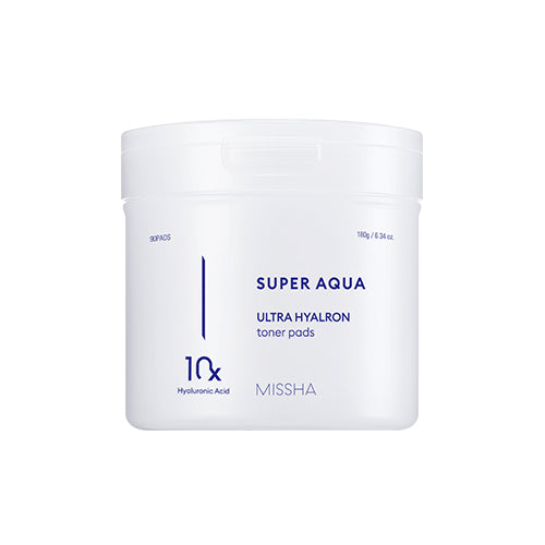 Super Aqua Ultra Hyalron Toner Pads 180g/ 90pcs