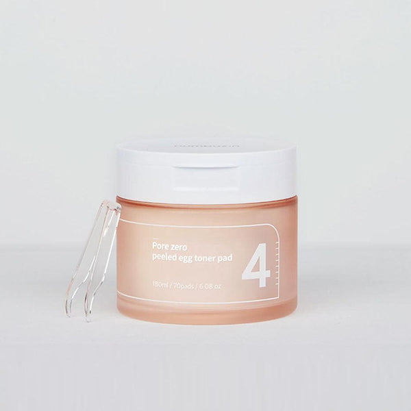 No.4 Pore Zero Peeled Egg Toner Pad 70pads 180ml
