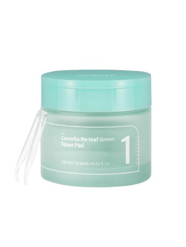 No.1 Centella Re-leaf Green Toner Pad 70pads 190ml
