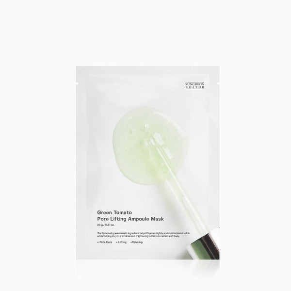 Green Tomato Pore Lifting Ampoule Mask 1ea 23g