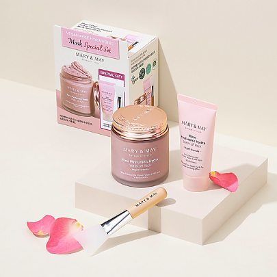 Rose Hyaluronic Hydra Wash Off Pack Special Set (125g+30g)