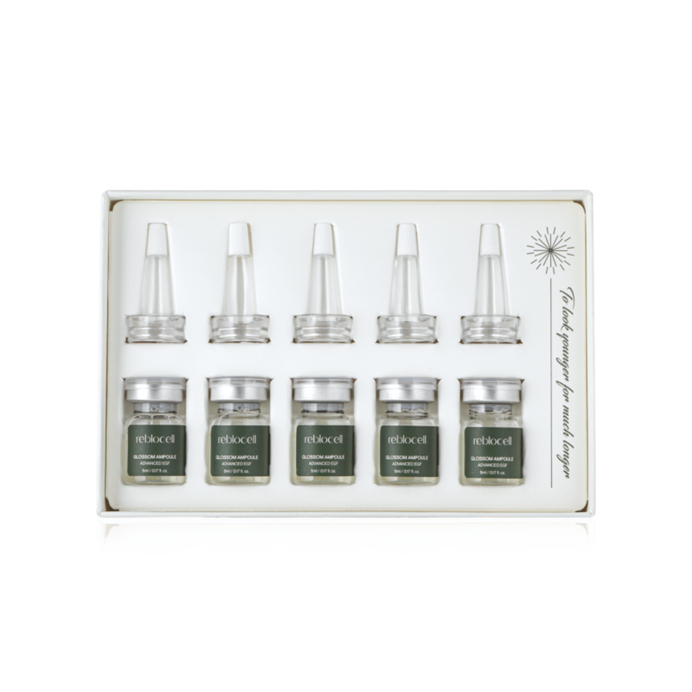 Glossom Ampoule EGF 4ppm 5ml X 5