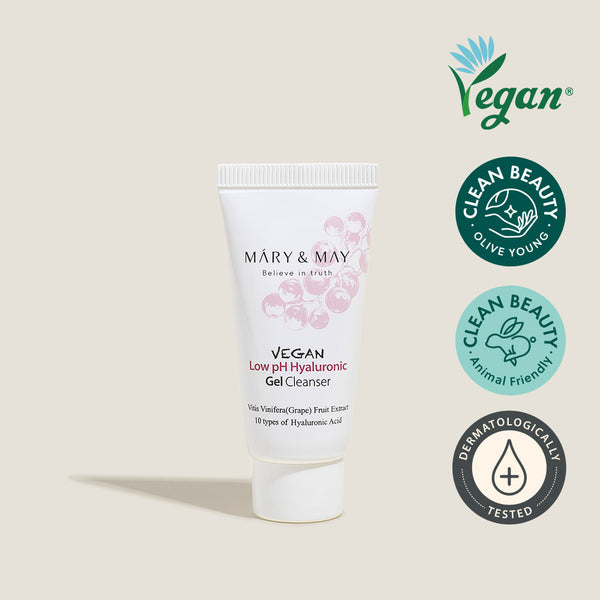 Vegan Low Ph Hyaluronic Gel Cleanser 30ml