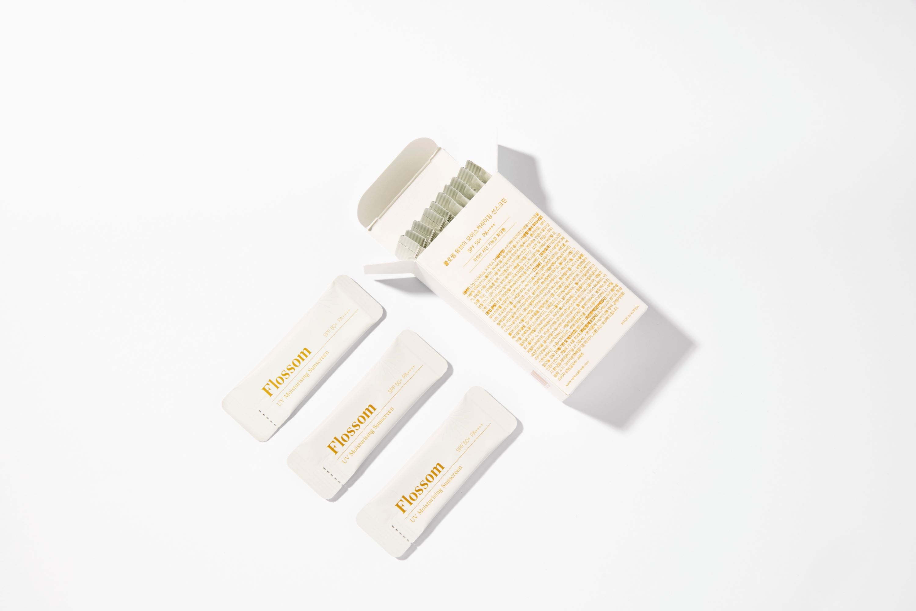 Flossom UV Moisturising Sunscreen Pocket - 10ea / Box