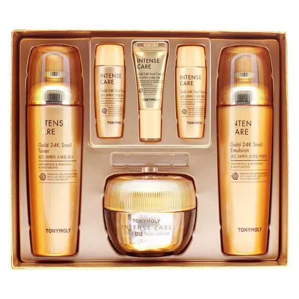 Intense Care Gold 24K Snail Skincare Set Of 3