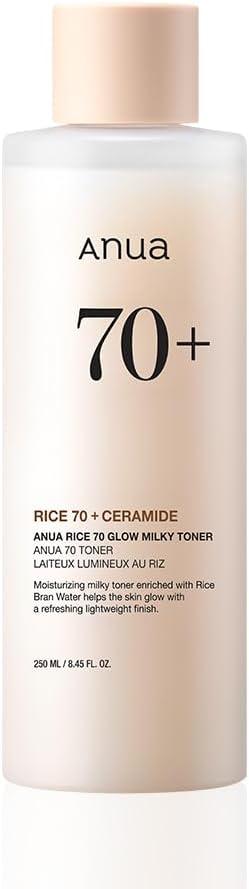 RICE 70 GLOW MILKY TONER 250ml