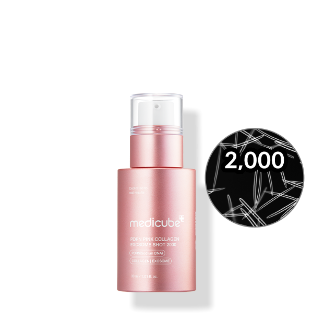 PDRN Pink Collagen Exosome Shot Ampoule 2000 30ml