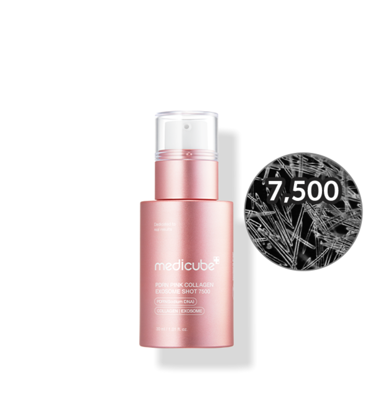 PDRN Pink Collagen Exosome Shot Ampoule 7500 30ml