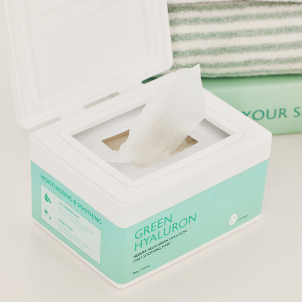 Hedera Helix Green Hyaluron Daily Soothing Mask 30 Pcs