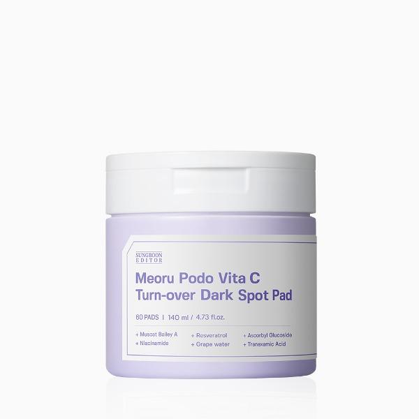 Meoru Podo Vita C Turn-over Dark Spot Pad 60pcs, 140ml
