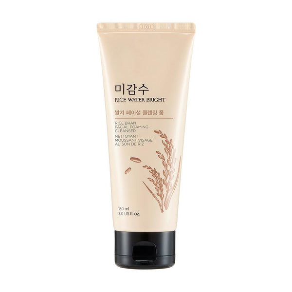 RICE WATER BRIGHT Rice Bran Facial Foaming Cleanser 150ml