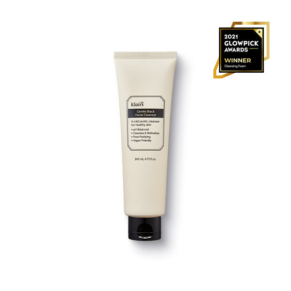 Gentle Black Facial Cleanser 140ml