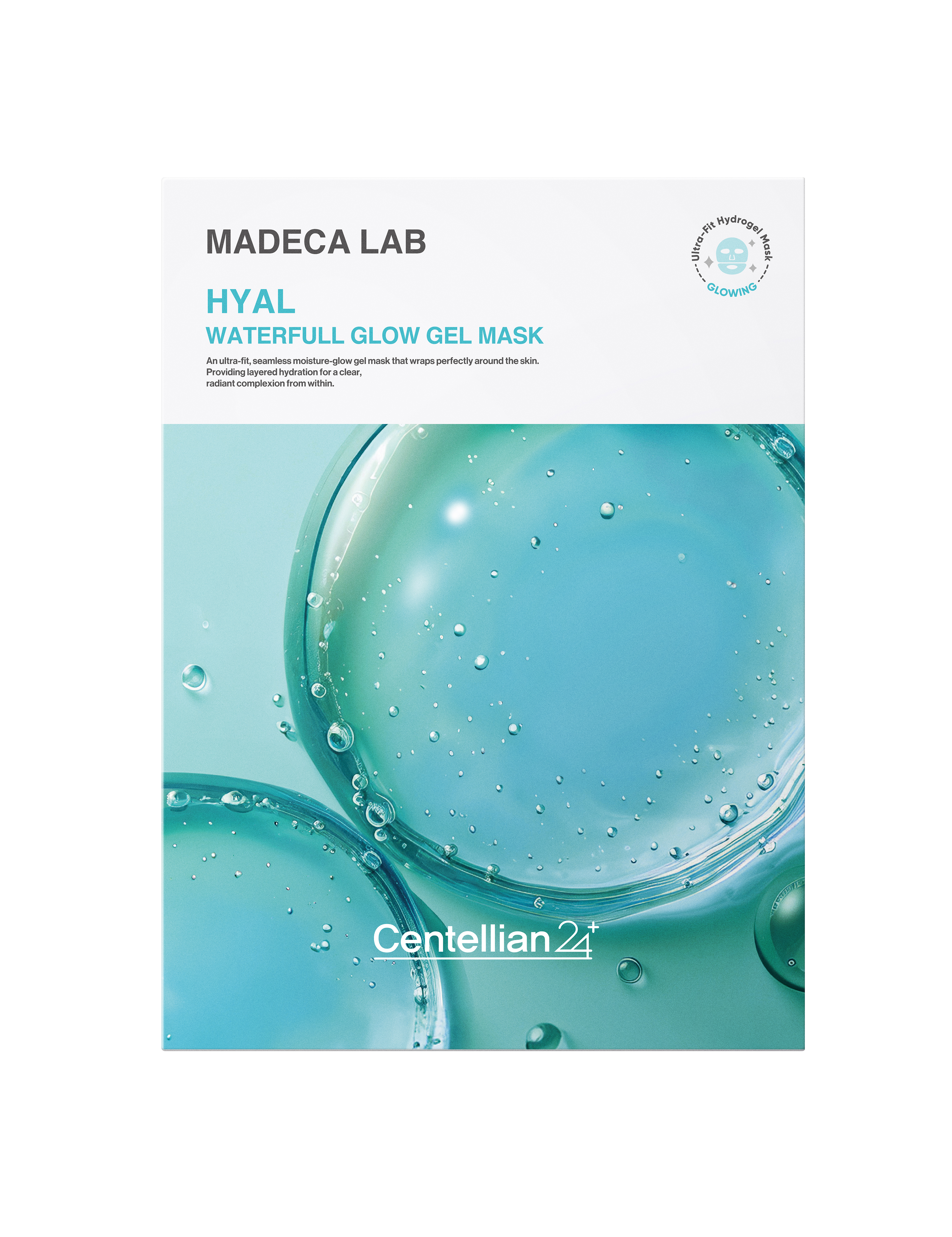 Madeca Lab Hyal Waterfull Glow Gel Mask 5ea
