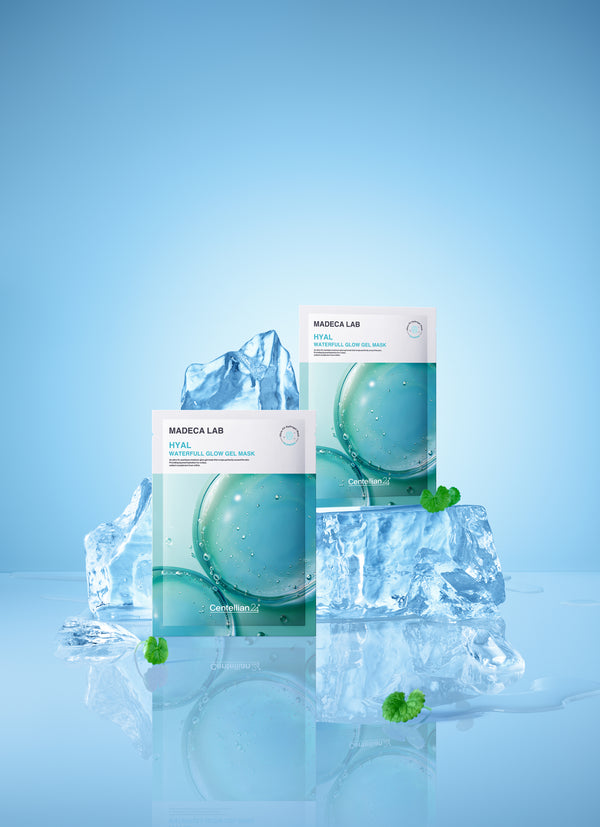Madeca Lab Hyal Waterfull Glow Gel Mask 1EA