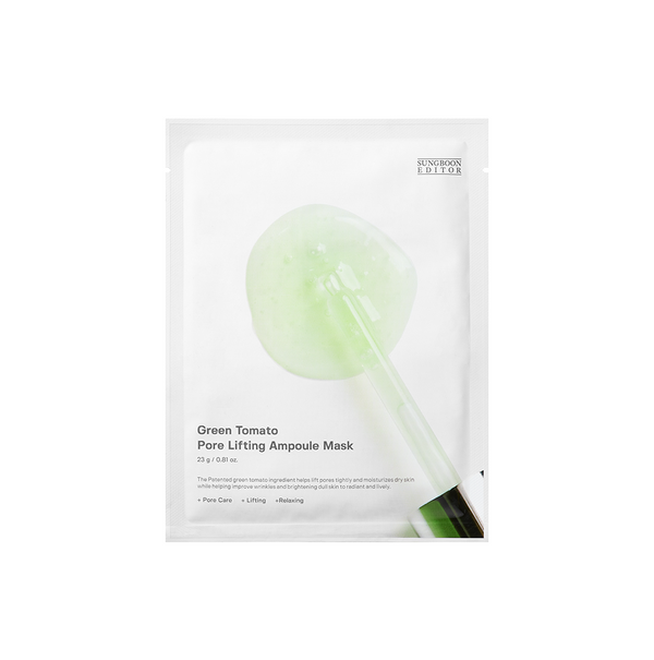 Green Tomato Pore Lifting Ampoule Mask 23g 10pcs