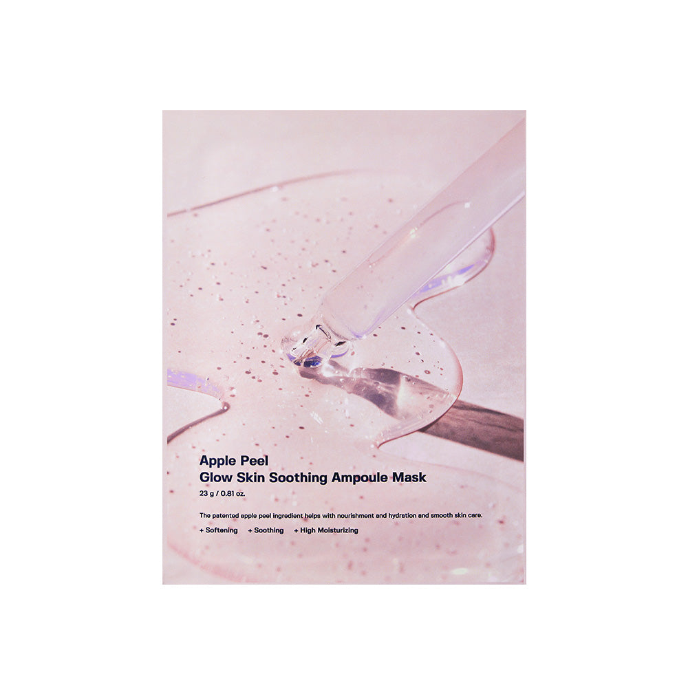 Apple Peel Glow Skin Soothing Ampoule Mask 23ml 10ea