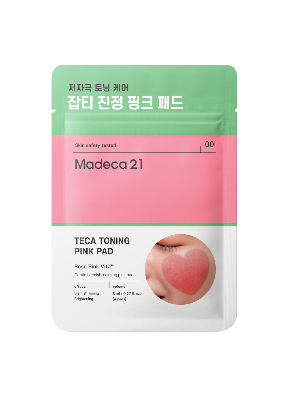 Teca Toning Pink Pad 4ea