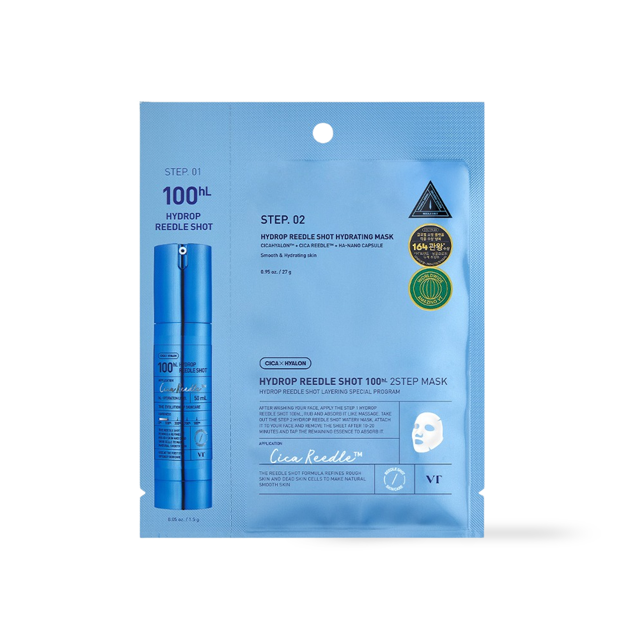 HYDROP Reedles Shot 100hl 2 STEP MASK