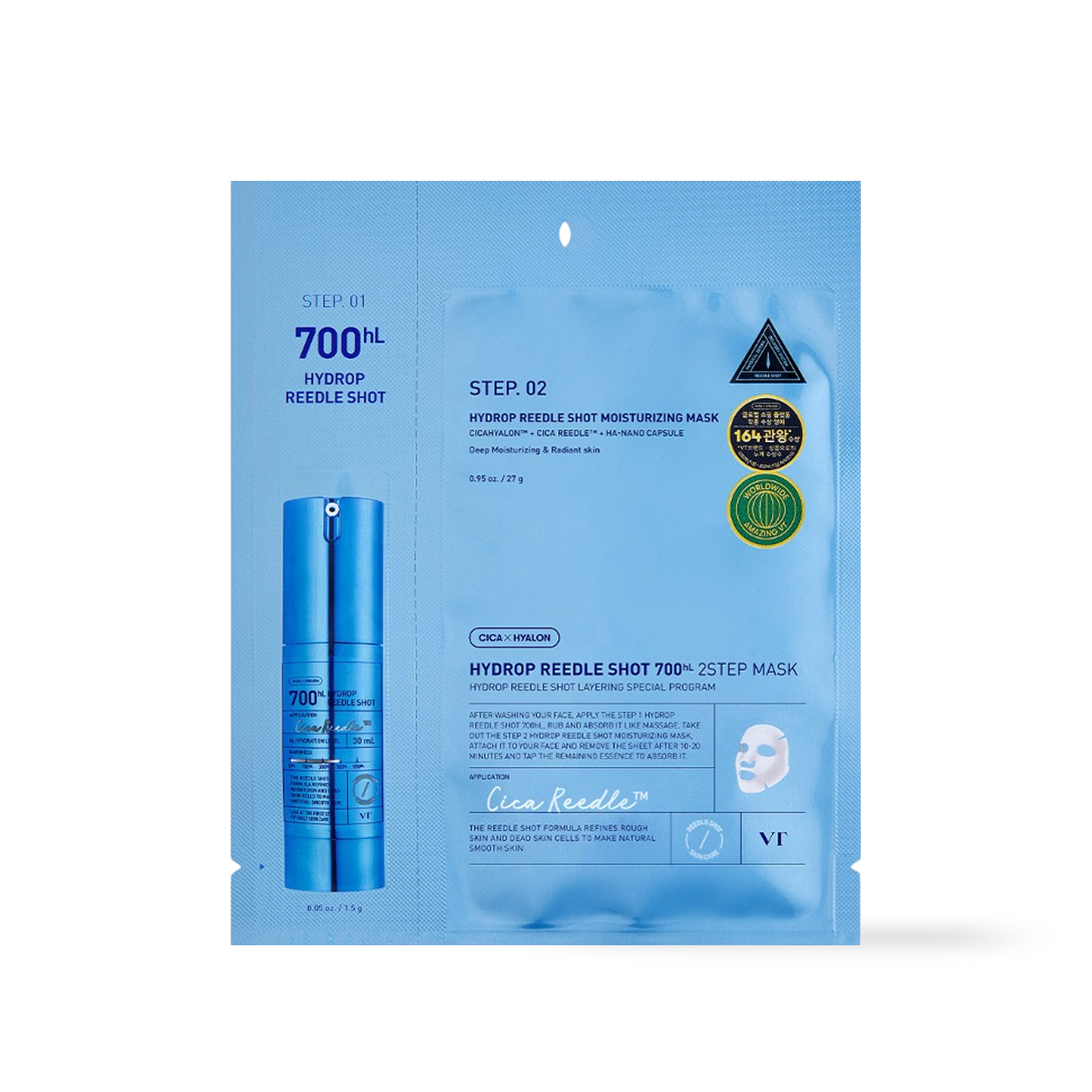 HYDROP Reedles Shot 700hl 2 STEP MASK