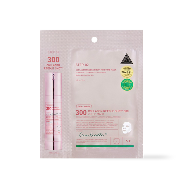 COLLAGEN Reedles Shot 300hl 2 STEP MASK