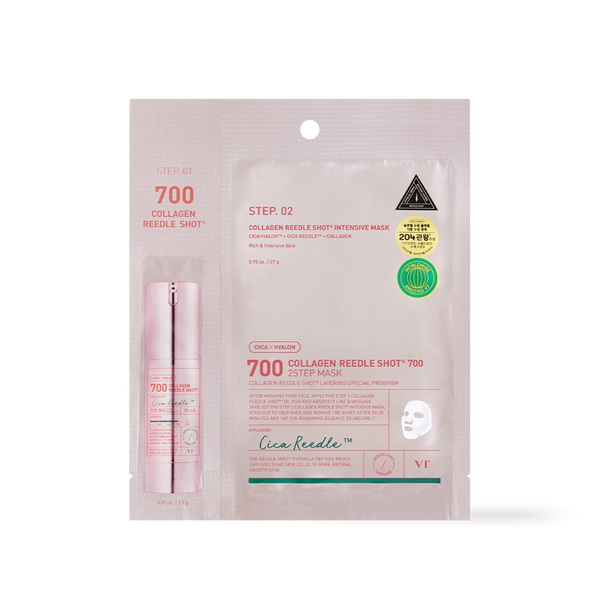 COLLAGEN Reedles Shot 700hl 2 STEP MASK