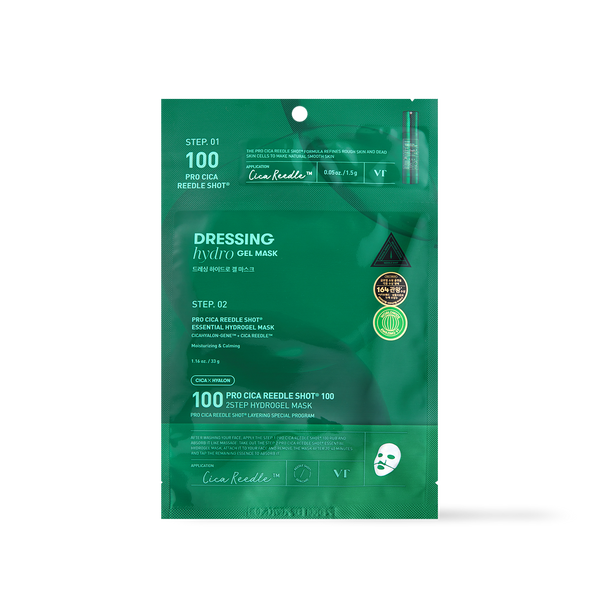 PRO CICA Reedle Shot 100 2STEP Hydrogel Mask - 2type