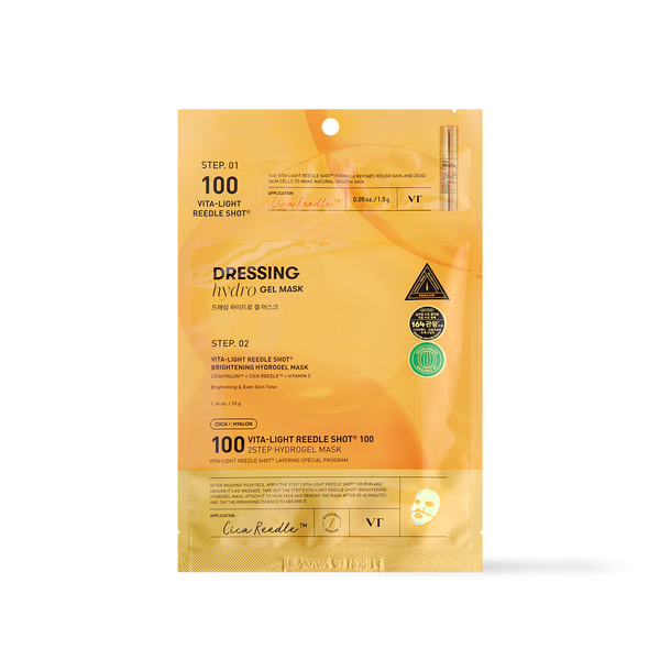 VITA-LIGHT Reedle Shot 100 2STEP Hydrogel Mask - 2type