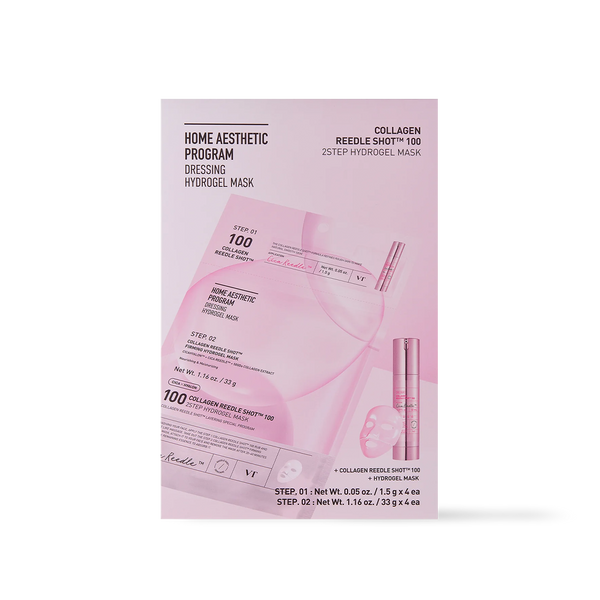 COLLAGEN Reedle Shot 100 2STEP Hydrogel Mask 4ea