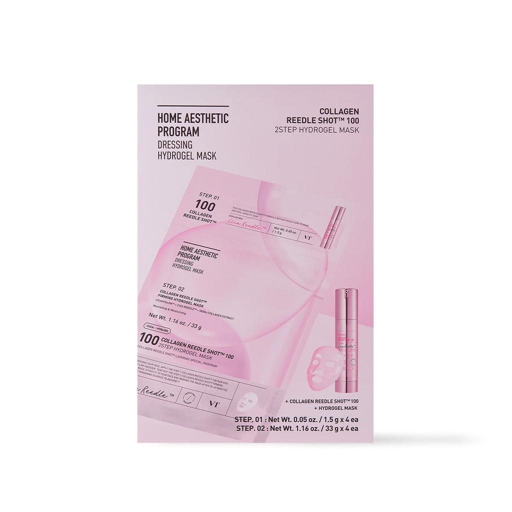 COLLAGEN Reedle Shot 100 2STEP Hydrogel Mask - 2type