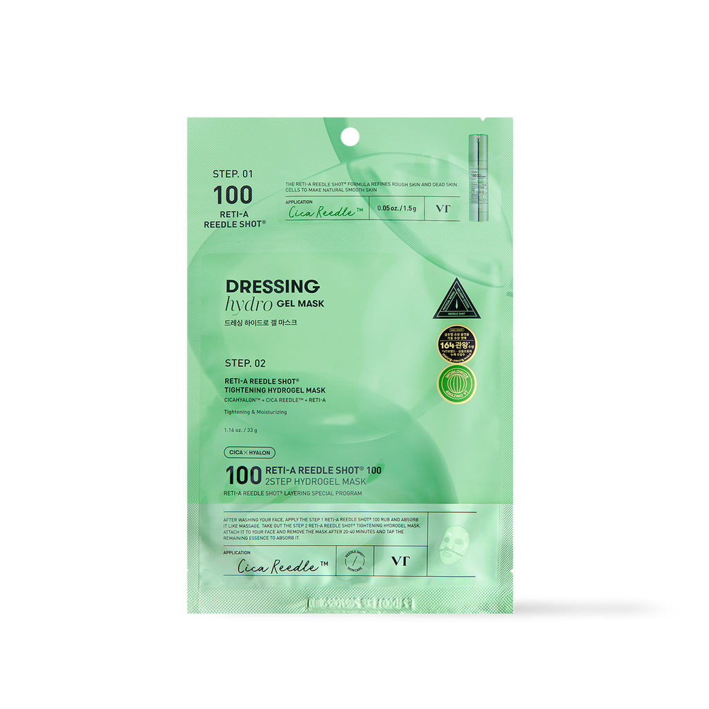 RETI-A Reedle Shot 100 2STEP Hydrogel Mask - 2type