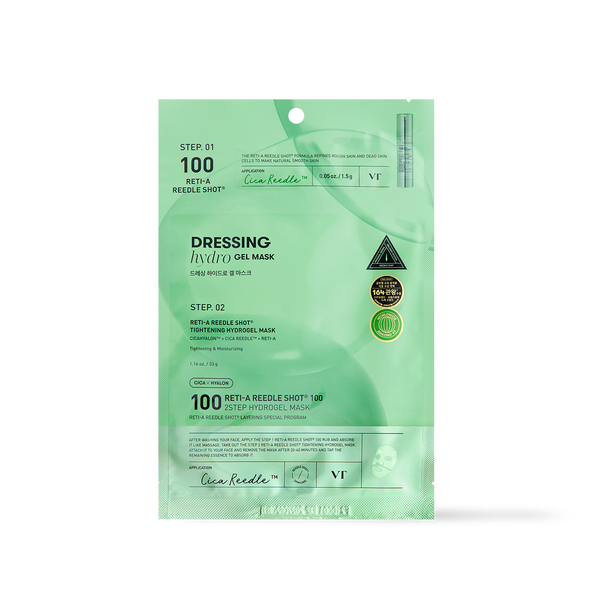 RETI-A Reedle Shot 100 2STEP Hydrogel Mask - 2type