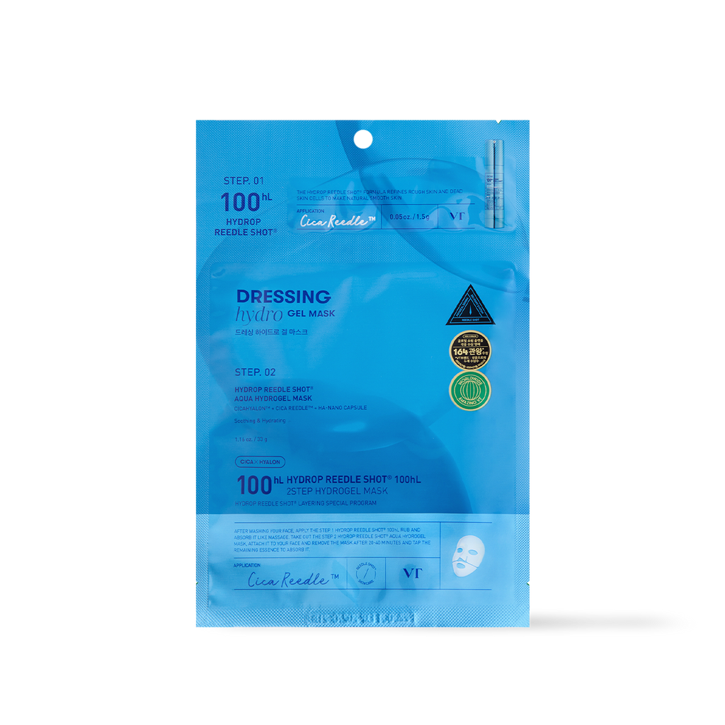 HYDROP Reedle Shot 100hl 2STEP Hydrogel Mask - 2type
