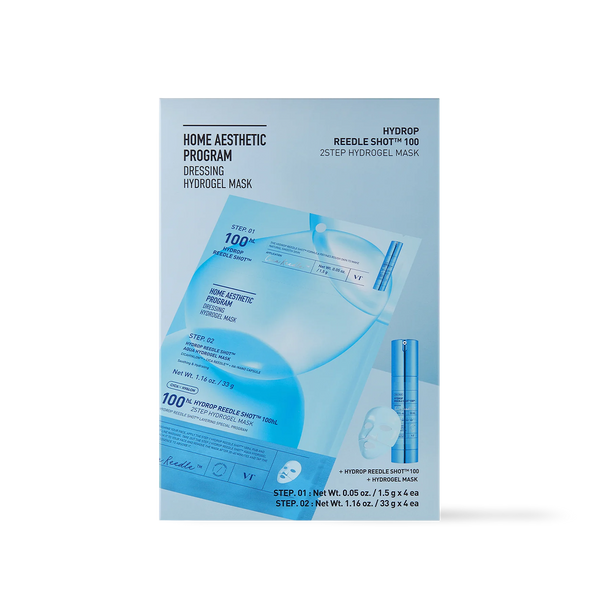 HYDROP Reedle Shot 100hl 2STEP Hydrogel Mask 4ea