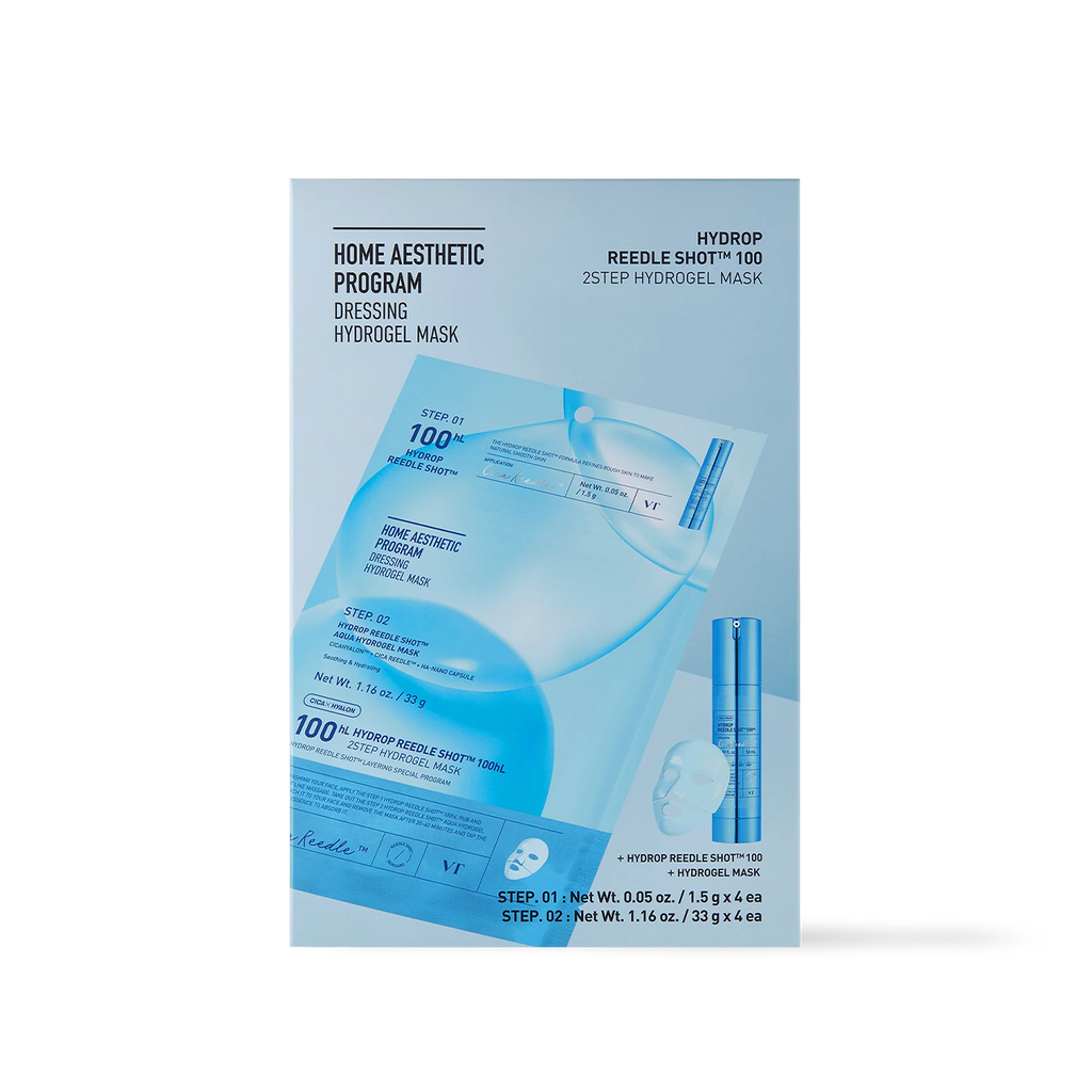 HYDROP Reedle Shot 100hl 2STEP Hydrogel Mask - 2type