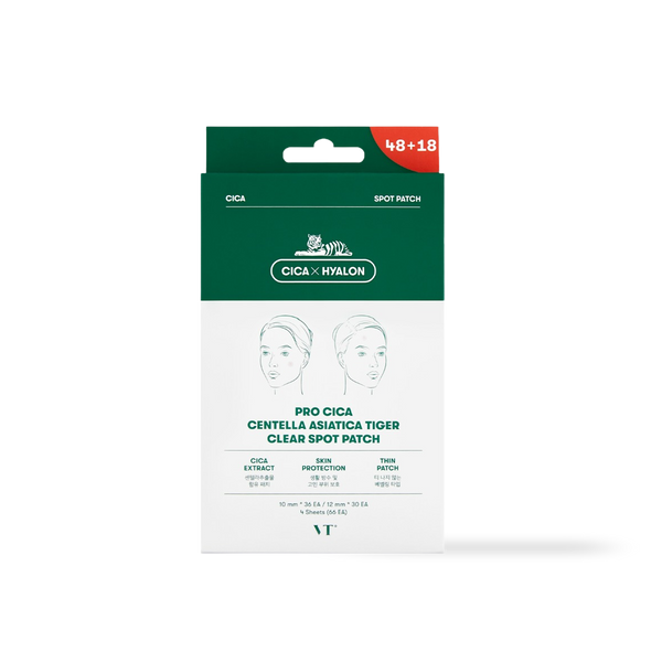 PRO CICA Centella Asiatica Tiger Clear Spot Patch 66ea