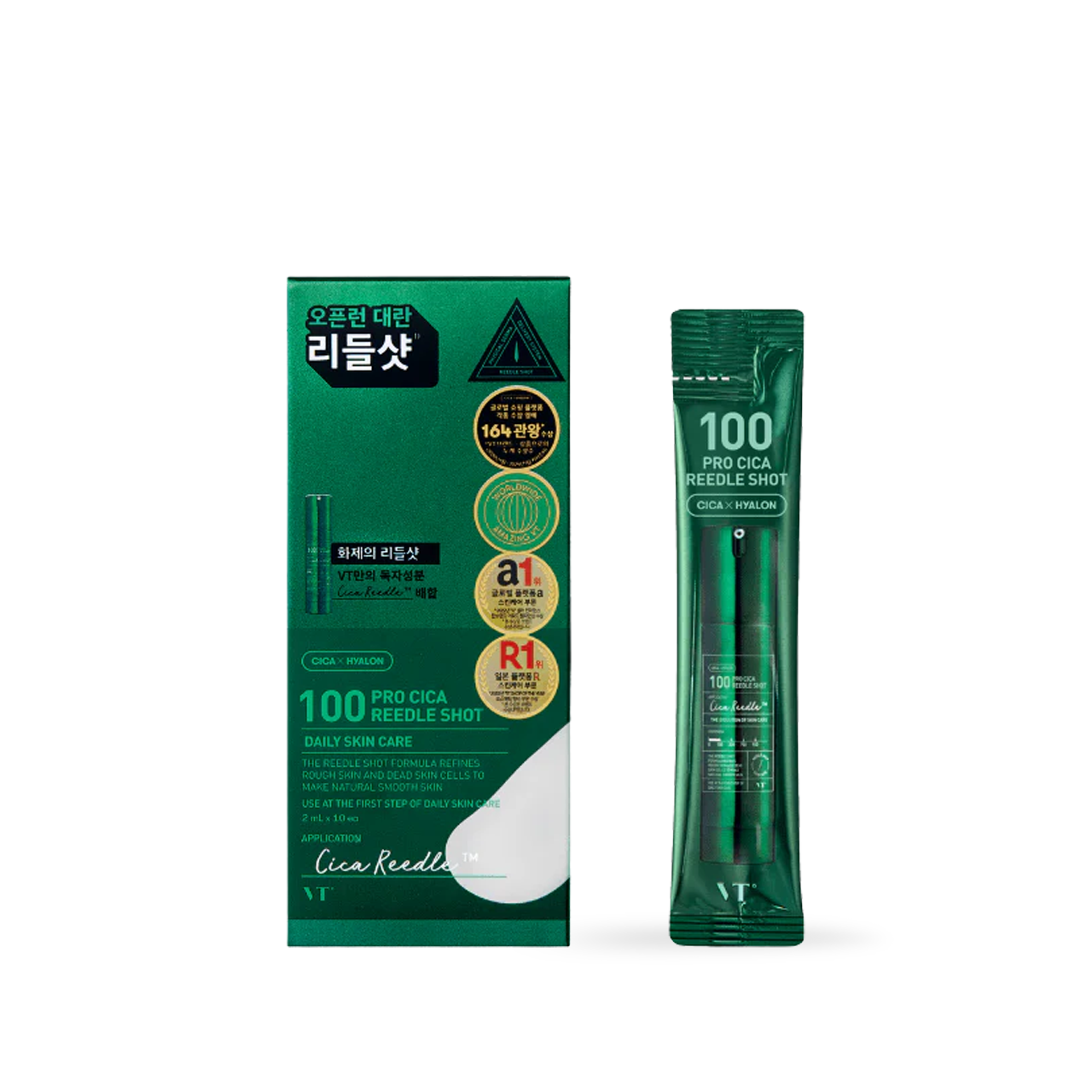 100 PRO CICA Reedle Shot 10ea