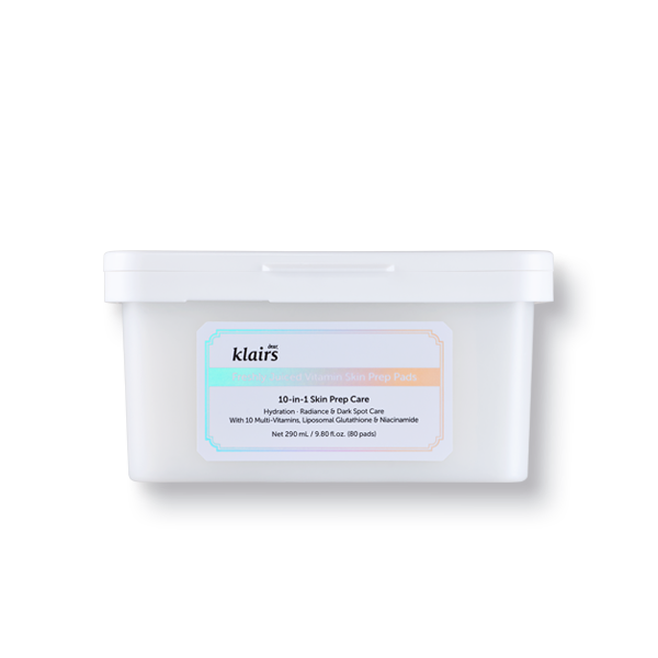 Freshly Juiced Vitamin Skin Prep Pads 290 Ml 80pads