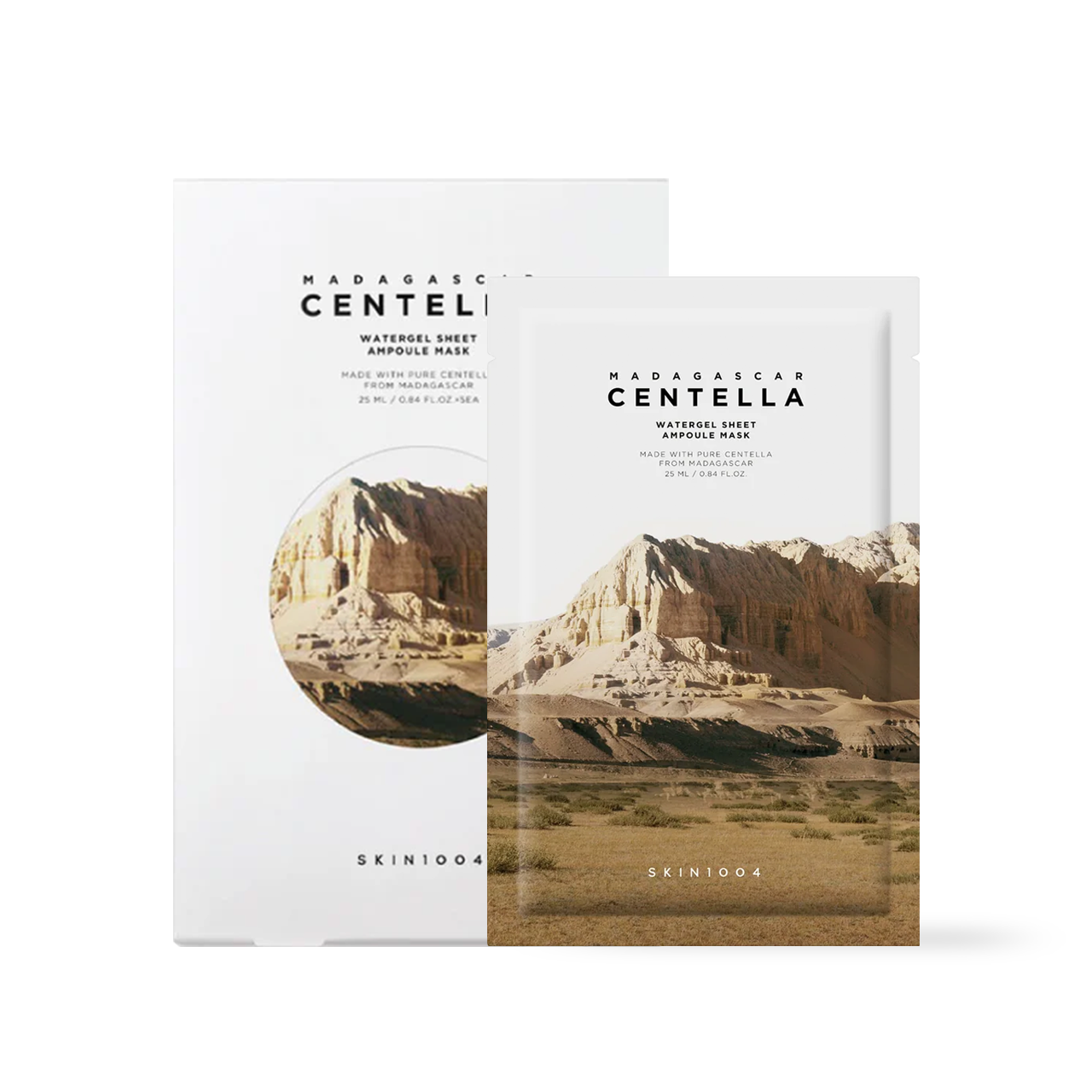 Madagascar Centella Watergel Sheet Ampoule Mask - 2 Type